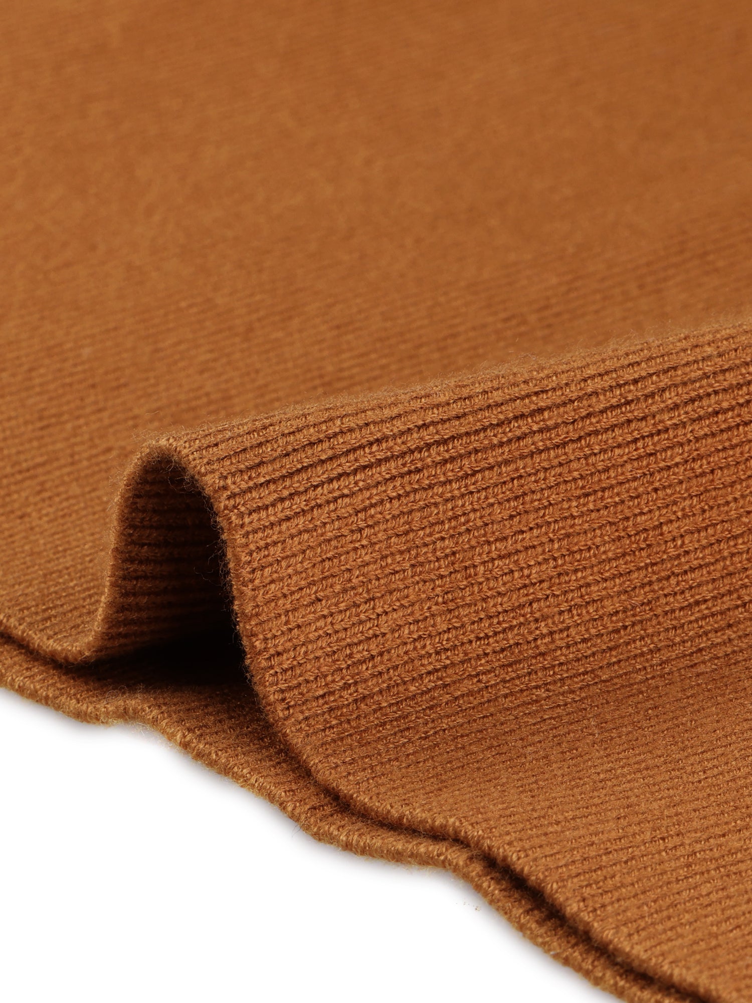 Women's Elastic High Waist Slit Hem Stretchy Classic Midi Skirt - Image 10